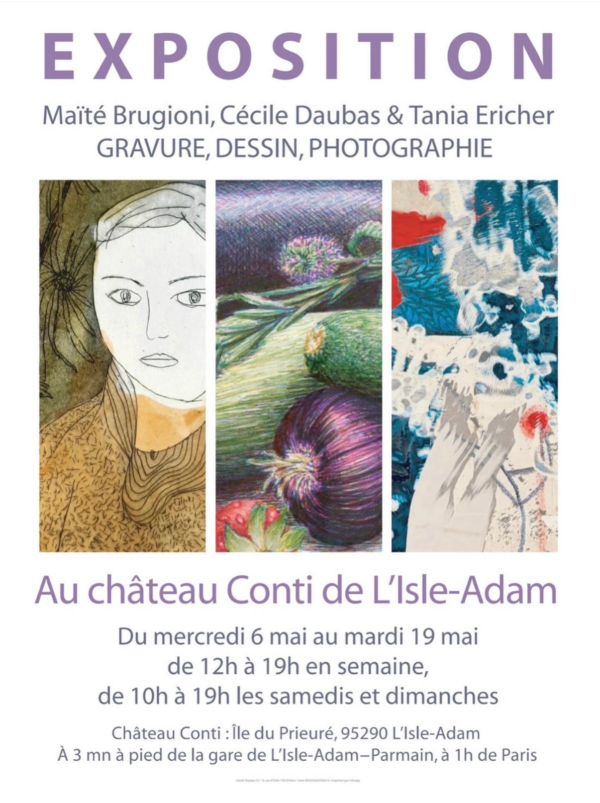 Maîté, Cécile et Tania 